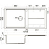 Мойка OMOIKIRI SUMI 100-SA Tetogranit/бежевый 4993656