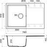 Мойка OMOIKIRI DAISEN 78T-GR Tetogranit/Leningrad grey 4993584