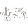 Смеситель OMOIKRI Nagano-SA-P латунь/бежевый 4974055